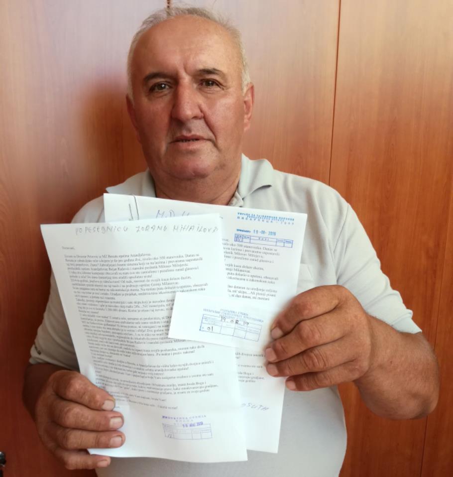 Десимир Петровић не посустаје у „борби са бирократијом“
