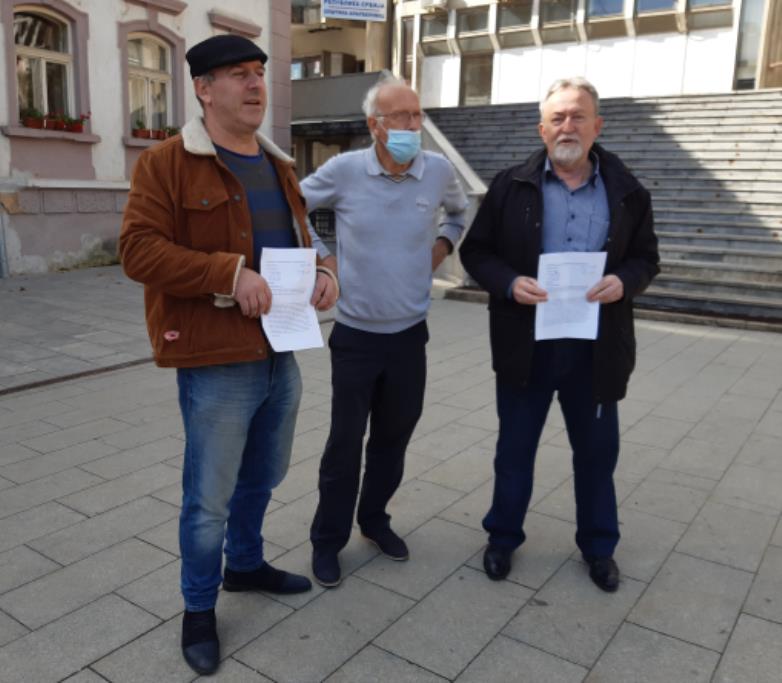 Слева: Саша Стошић, Слободан Ђурић и Драган Тодоровић