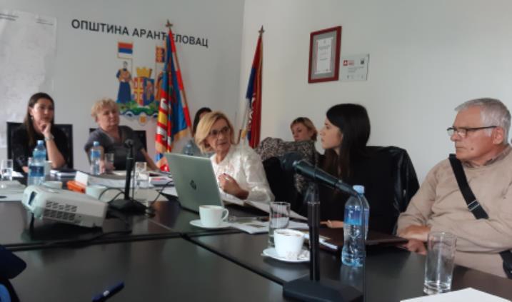 Детаљ са данашње јавне расправе у згради општине Аранђеловац