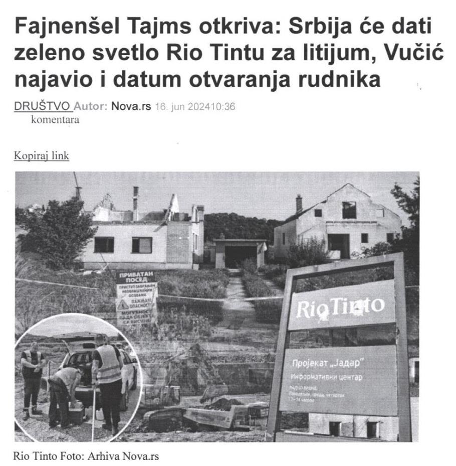 Из заглавља „Фајненшел тајмса“, 16. јуна 2024. године